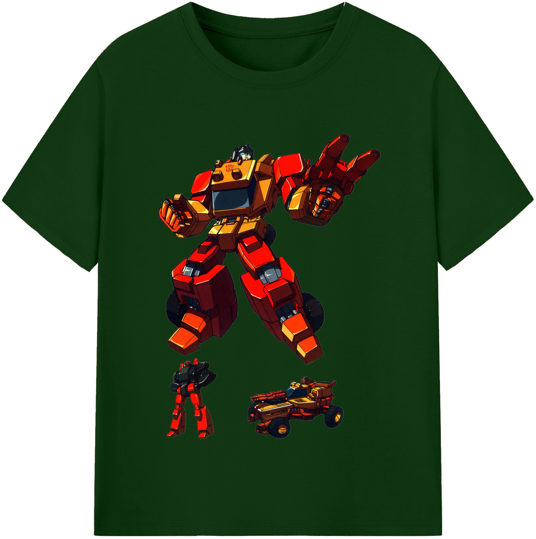（画像用）  綿100％半袖Tシャツ（フロントプリント）